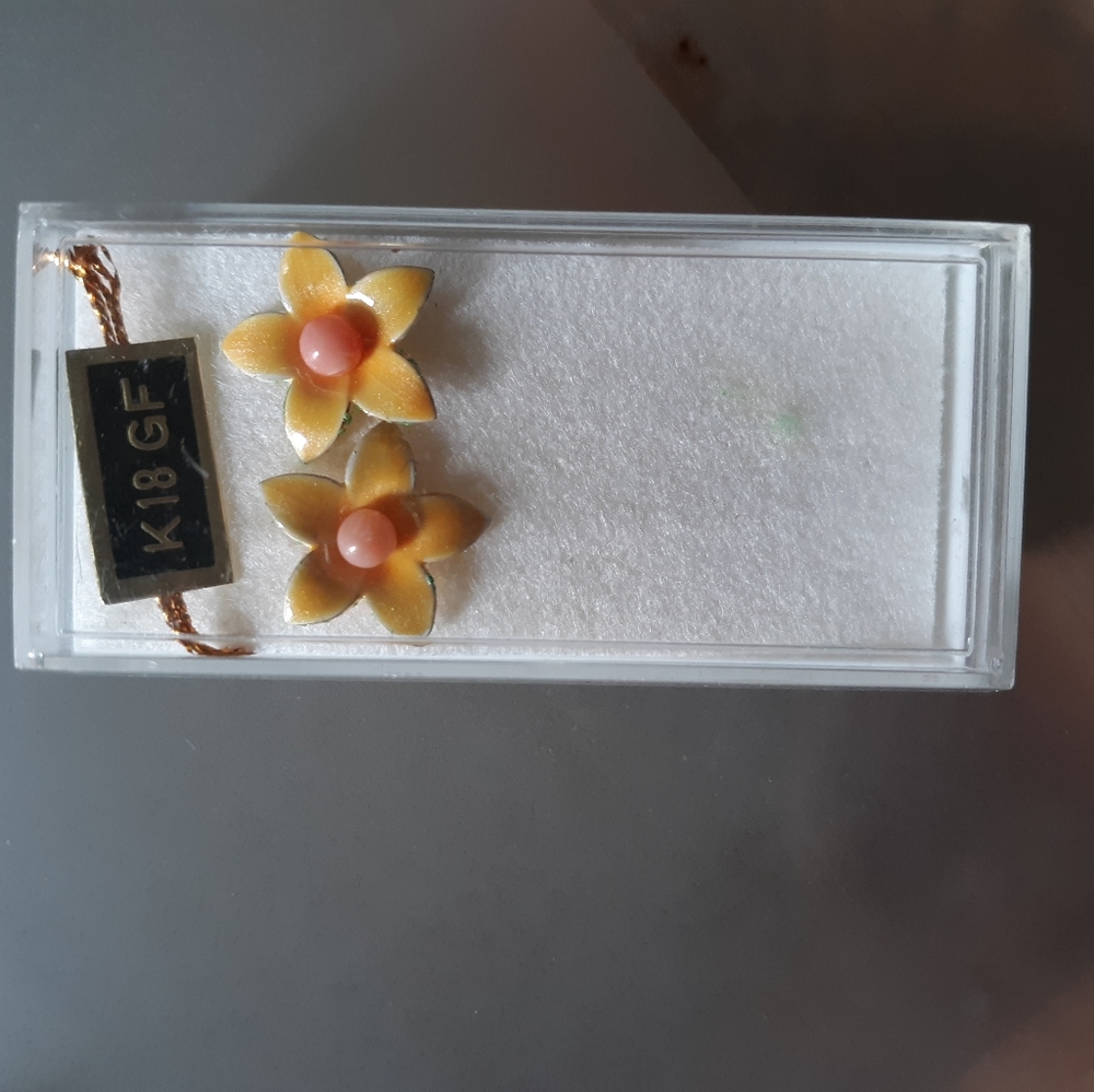 18k gf necklaces with earrings